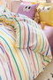 L'essentiel linge de maison Juego de Fundas de Almohada Oxford, Amarillo y Lila